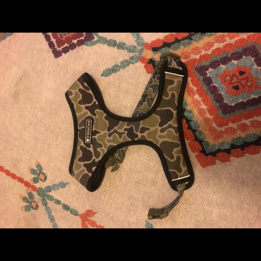 Reversible dog harness - Camo